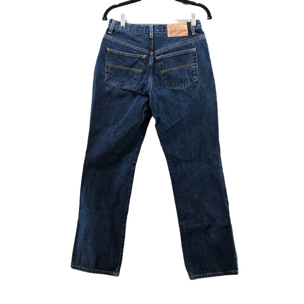 Vintage Express Bleus 90s High Rise Bootcut Jeans Size 28 Medium Wash Cotton